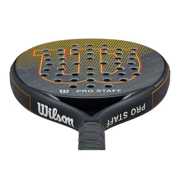 راکت پدل ویلسون Wilson Pro Staff V2 Padel Racket Black/Yellow/Red