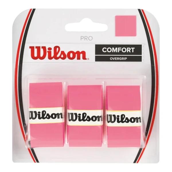 اورگریپ راکت تنیس ویلسون Wilson Pro Overgrip Optic Pink (3 Wraps)