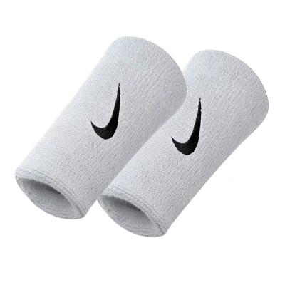 مچ بند تنیس نایک Nike Premier Doublewide Wristband 2 Pack White