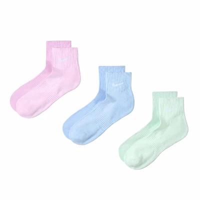 جوراب ورزشی نایک Nike Everyday Cushioned Training Ankle Socks (3 Pairs) Multi-Colour